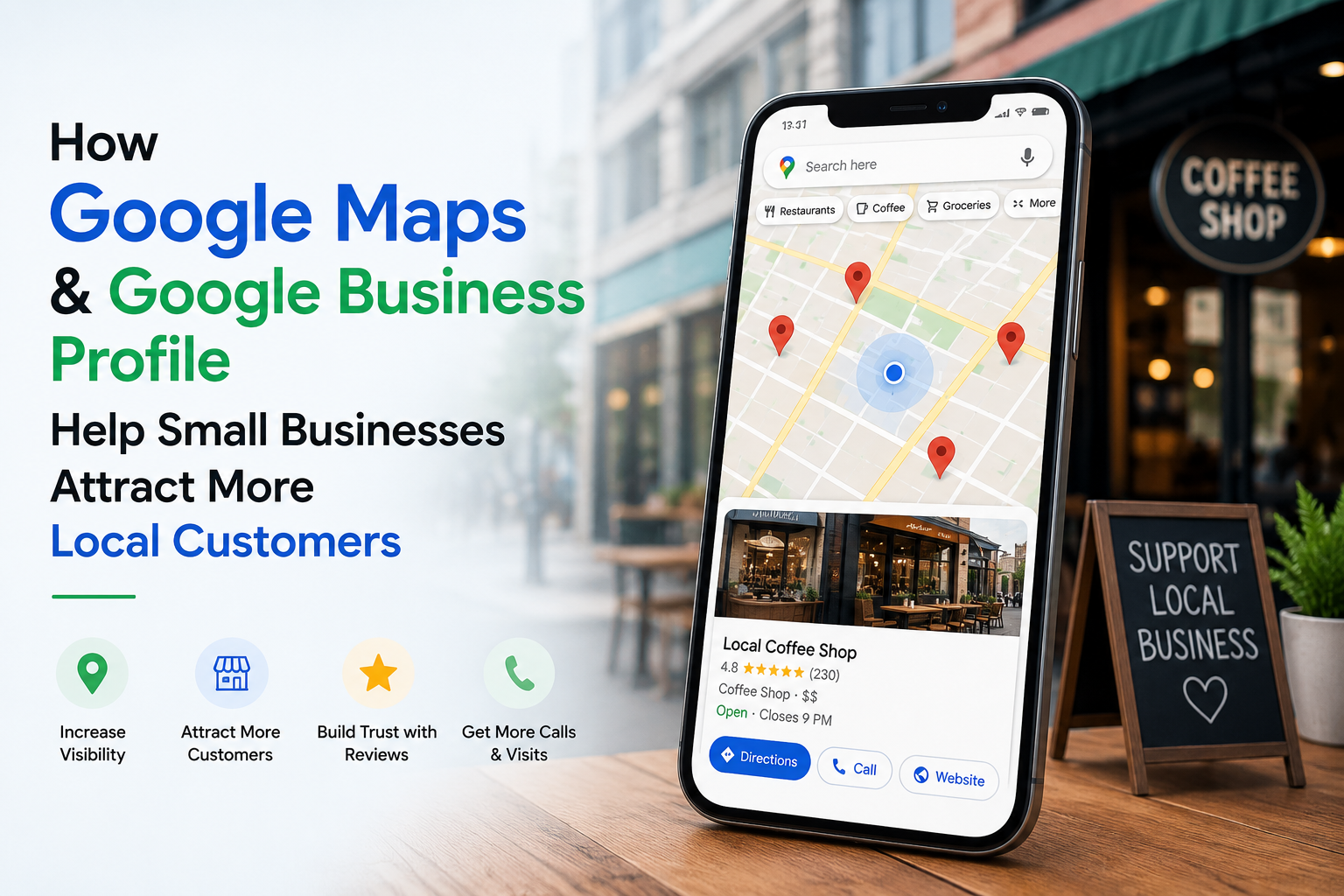 How Google Maps and Google Business Profile Help Small Businesses Attract More Local Customers