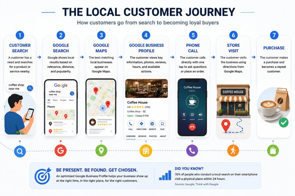 the local customer journey